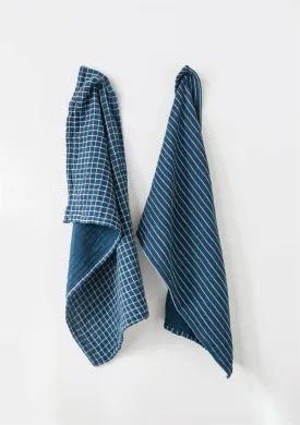 Blue Hues Cotton Tea Towel