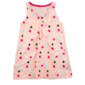 Divonette Printed Sleeveless Dress - Spots