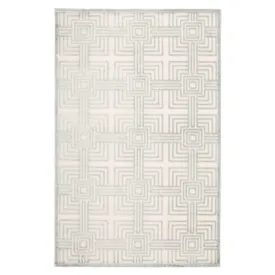 Fables Rug in Cream/Silver