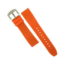 Flex Rubber Strap in Orange