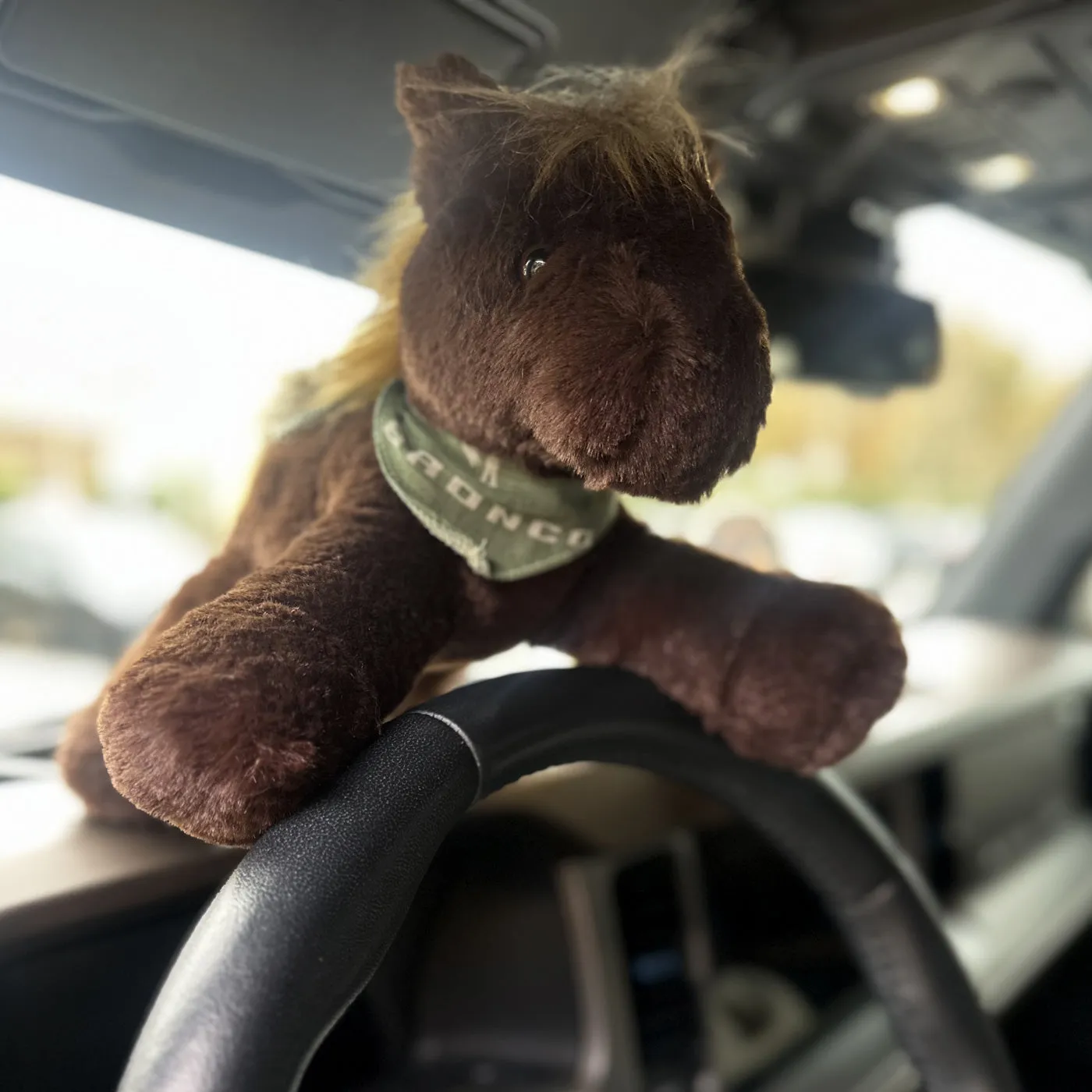 Ford Bronco Plush Horse