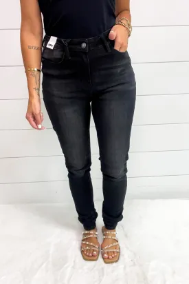 Judy Blue - Nellie High Waist Black Skinny