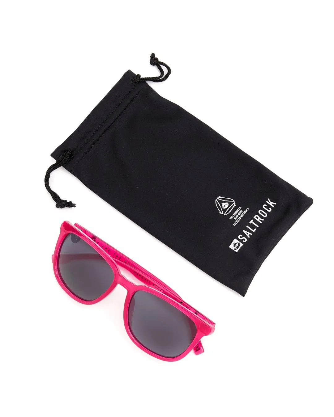 Marshall - Recycled Polarised Sunglasses - Pink