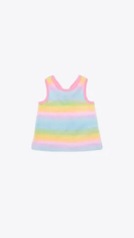 Multicolored Terry Tank Top