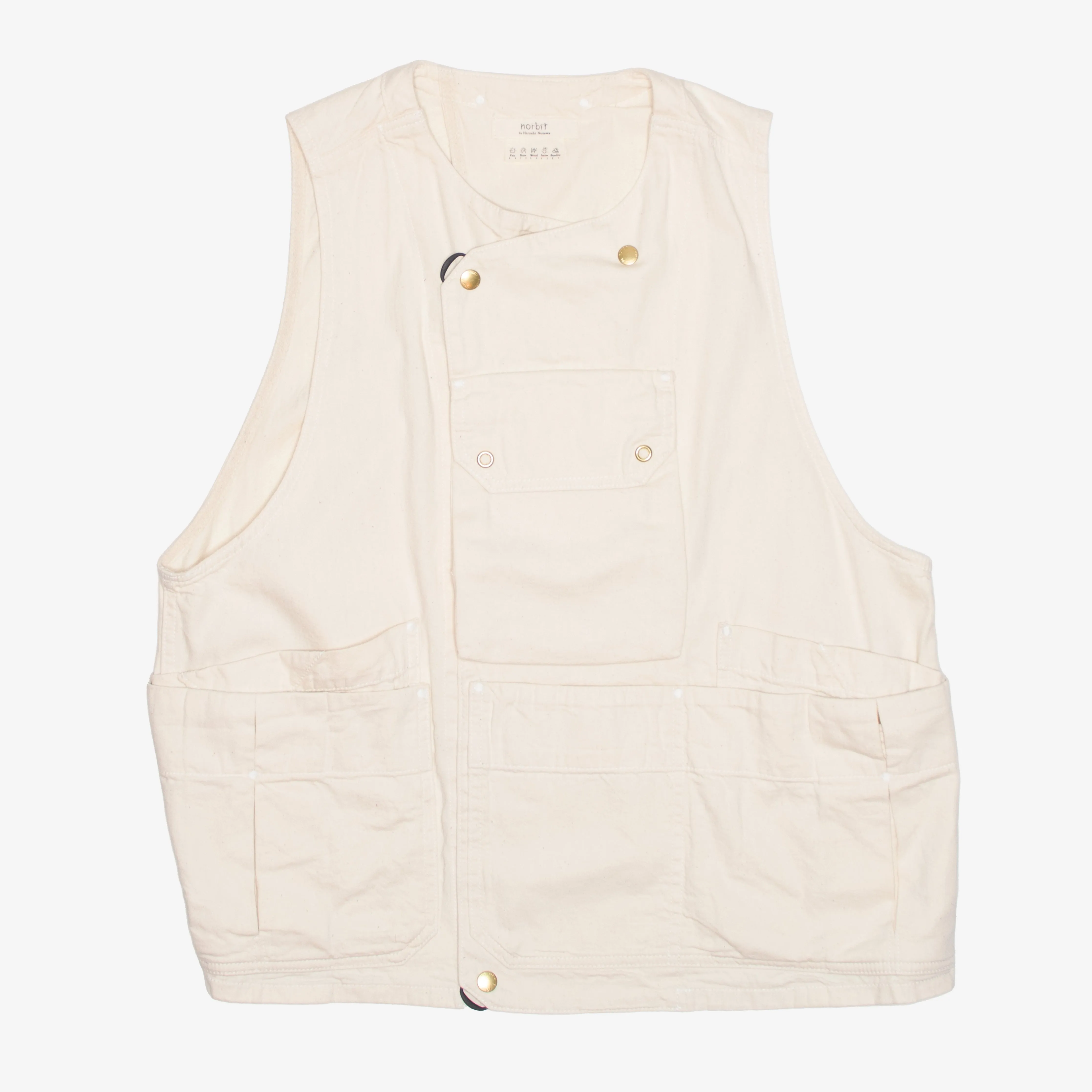 Norbit by Hiroshi Nozawa Light OZ Denim Field Vest