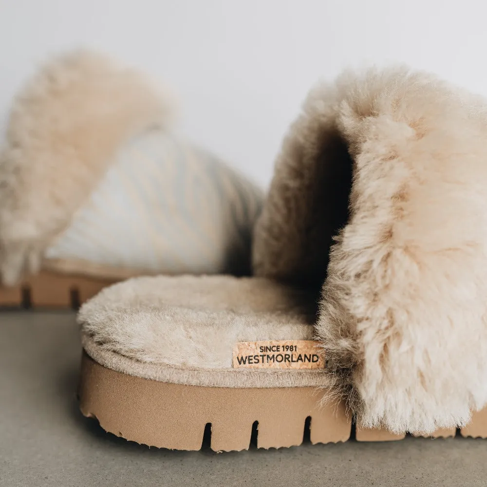 Women's Sheepskin Slip-on Slippers | VERONICA DELUXE (Last Chance)