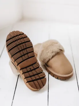 Women's Sheepskin Slip-on Slippers | VERONICA DELUXE (Last Chance)